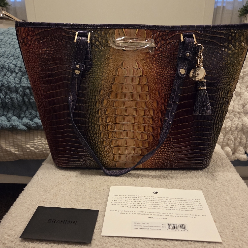 Brahmin Medium Asher In Autumn Ombre Mini
